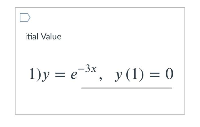 Solved D 10 Points Solve The Initial Value Problem X Y Chegg Com