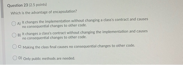 Solved Question 25 (2.5 points) Analyze the following code | Chegg.com