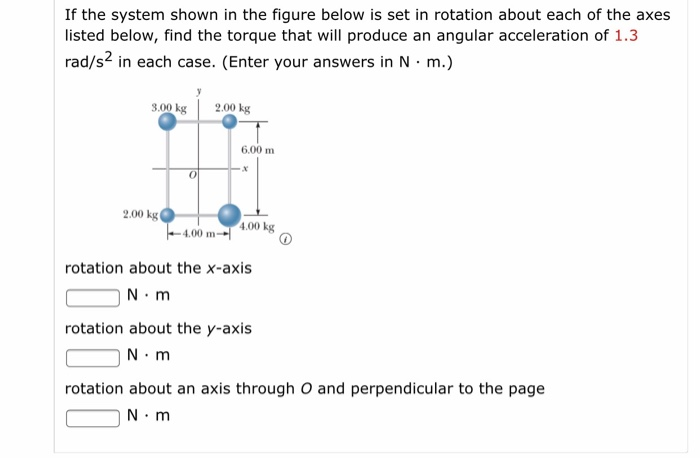 Solved If the system shown in the figure below is set in | Chegg.com