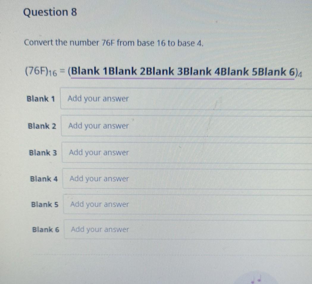 solved-question-8-convert-the-number-76f-from-base-16-to-chegg