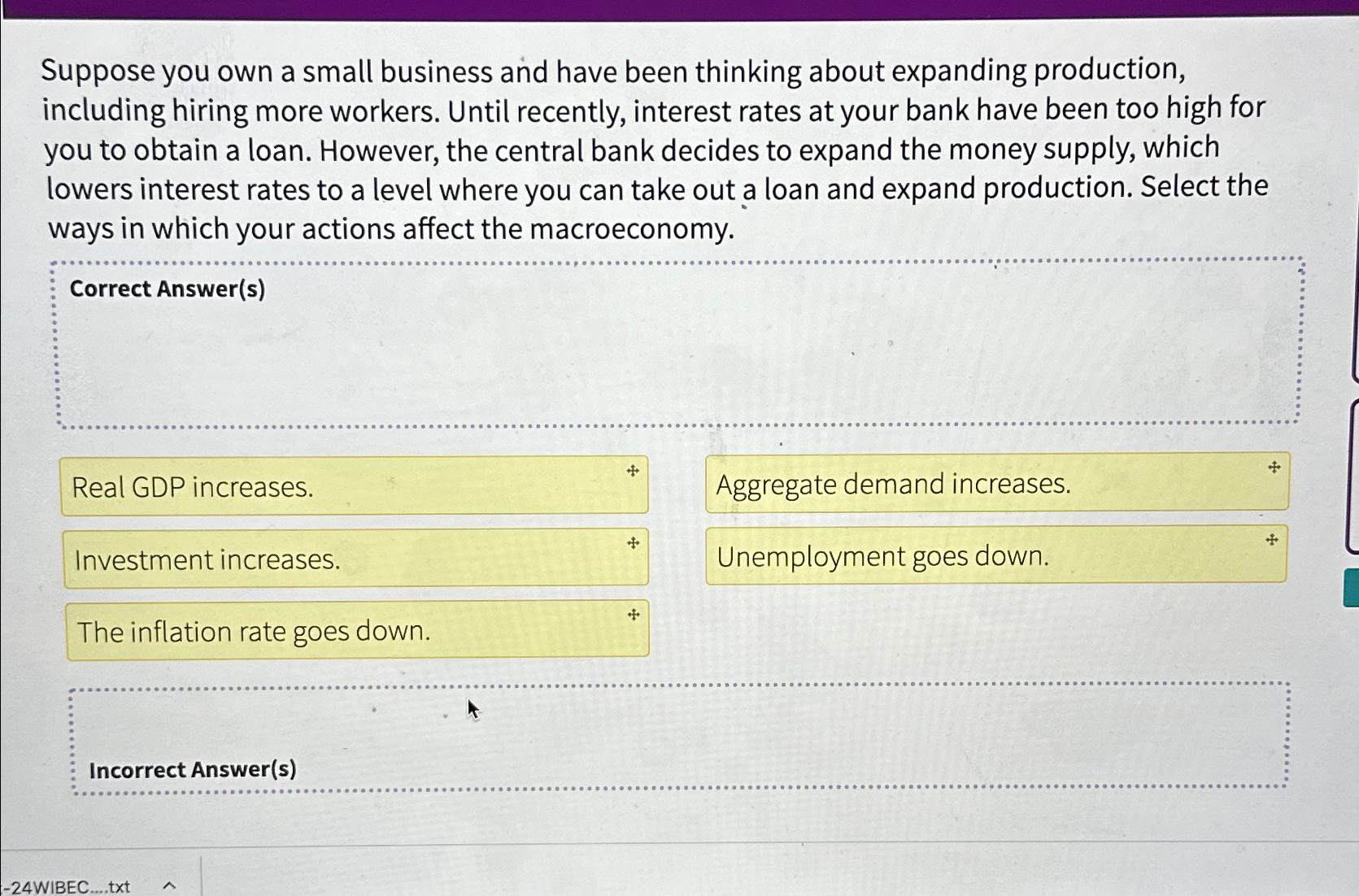 Solved Suppose you own a small business and have been | Chegg.com