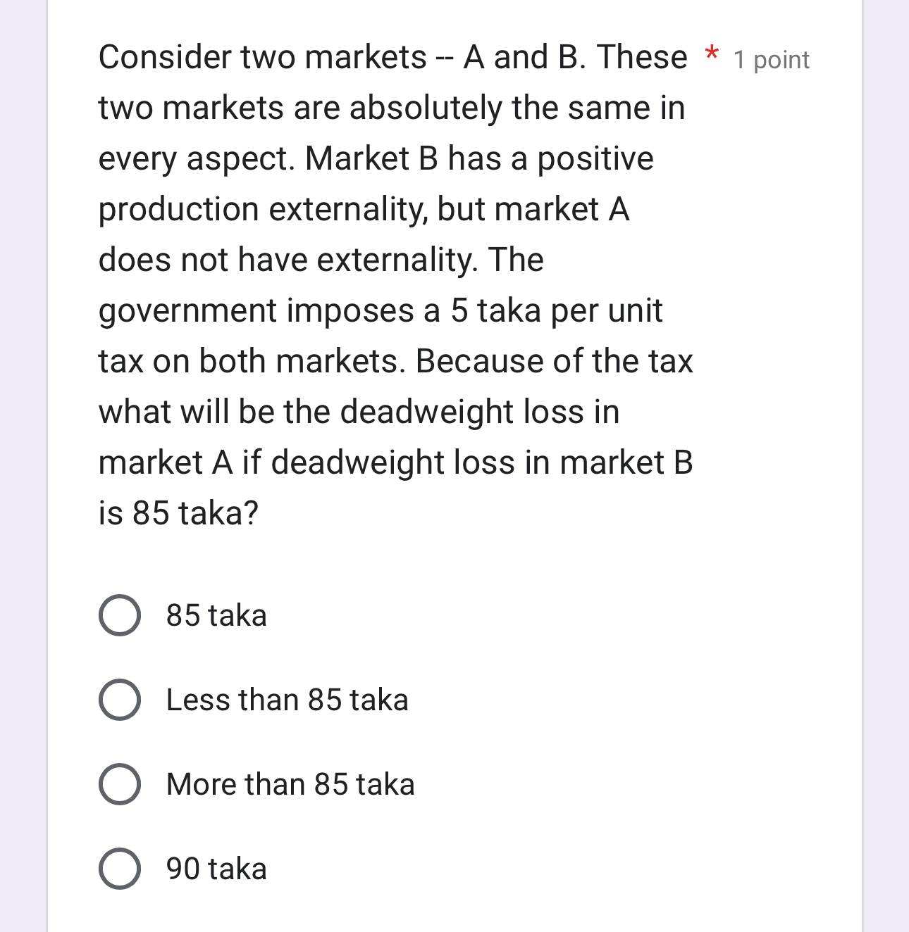 Solved Consider two markets -- ﻿A and B. ﻿Thesetwo markets | Chegg.com