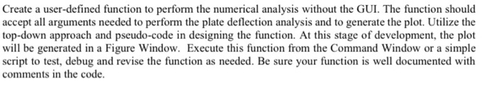 Create a user-defined function to perform the | Chegg.com