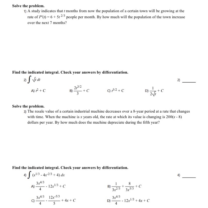 Solved e+ dx 0 Solve the given initial value problem for y = | Chegg.com