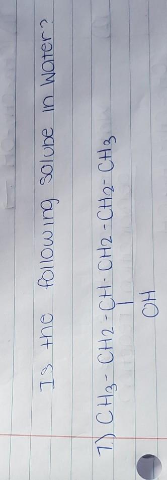 Solved 8-10 Classify the molecule as a conol, Oilclerwcie en | Chegg.com