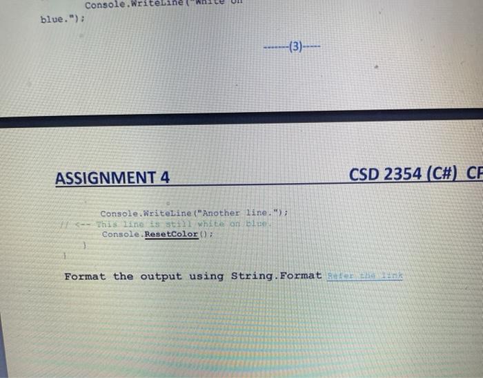 Solved 2 / 4 75% Question: Assignment 4 is using Object | Chegg.com