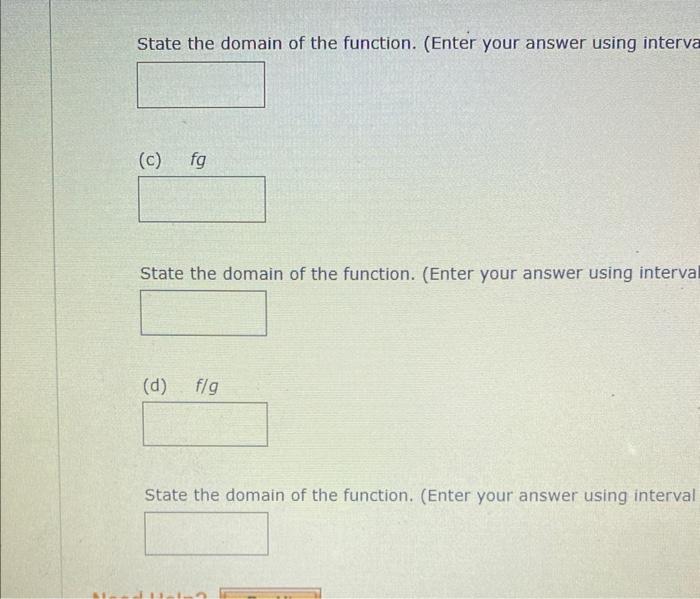 Solved Find each of the following functions. | Chegg.com