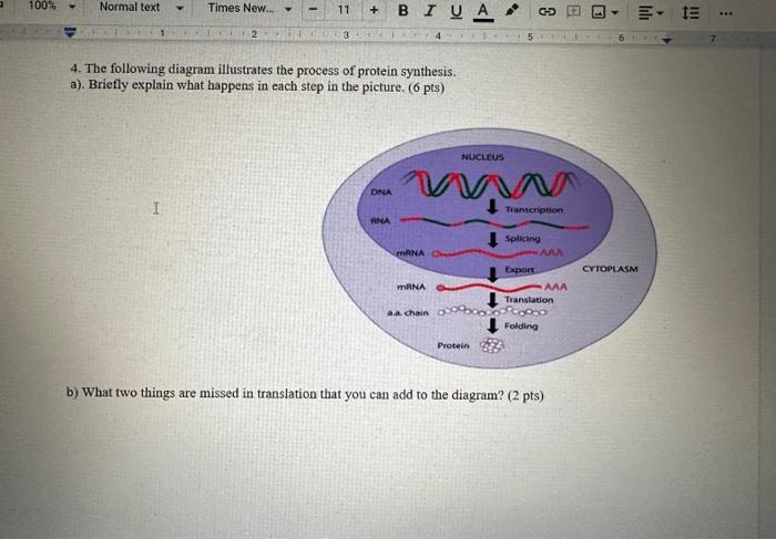 Solved 4. The Following Diagram Illustrates The Process Of | Chegg.com