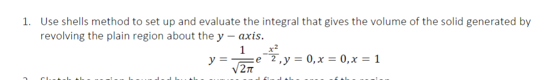 Solved Use shells method to set up and evaluate the integral | Chegg.com