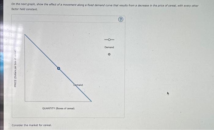 Solved 1. Movements along versus shifts of demand and supply | Chegg.com
