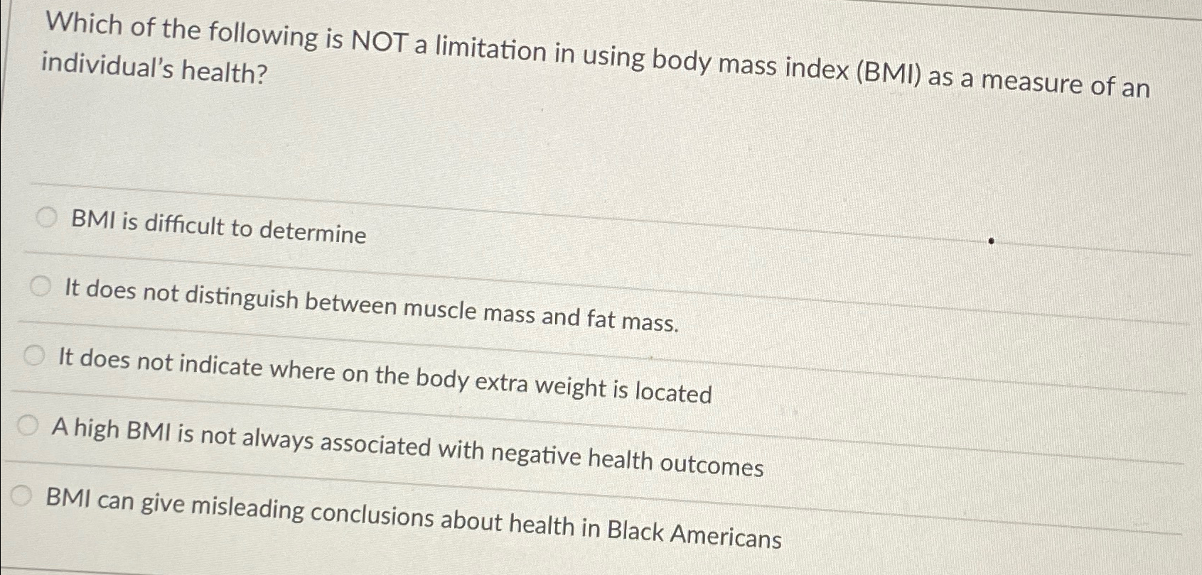 Veritas Collaborative, LLC on LinkedIn: In recent years, the use of the body  mass index (BMI) as a health…