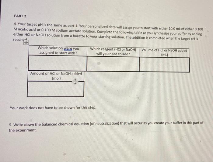 Solved i will also add the personalized data for both part 1 | Chegg.com