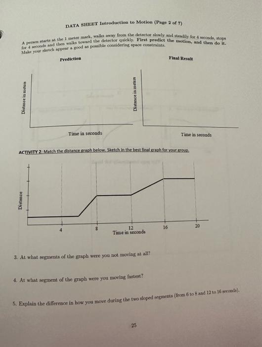 This worksheet allows students to build up their skills step by step.  Weake…  Distance time graphs, Distance time graphs worksheets, Physical  science middle school