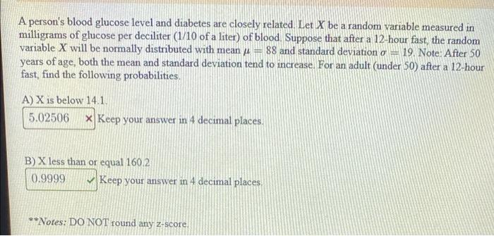 Solved i need help with these 3 statistics problemsi tryed | Chegg.com
