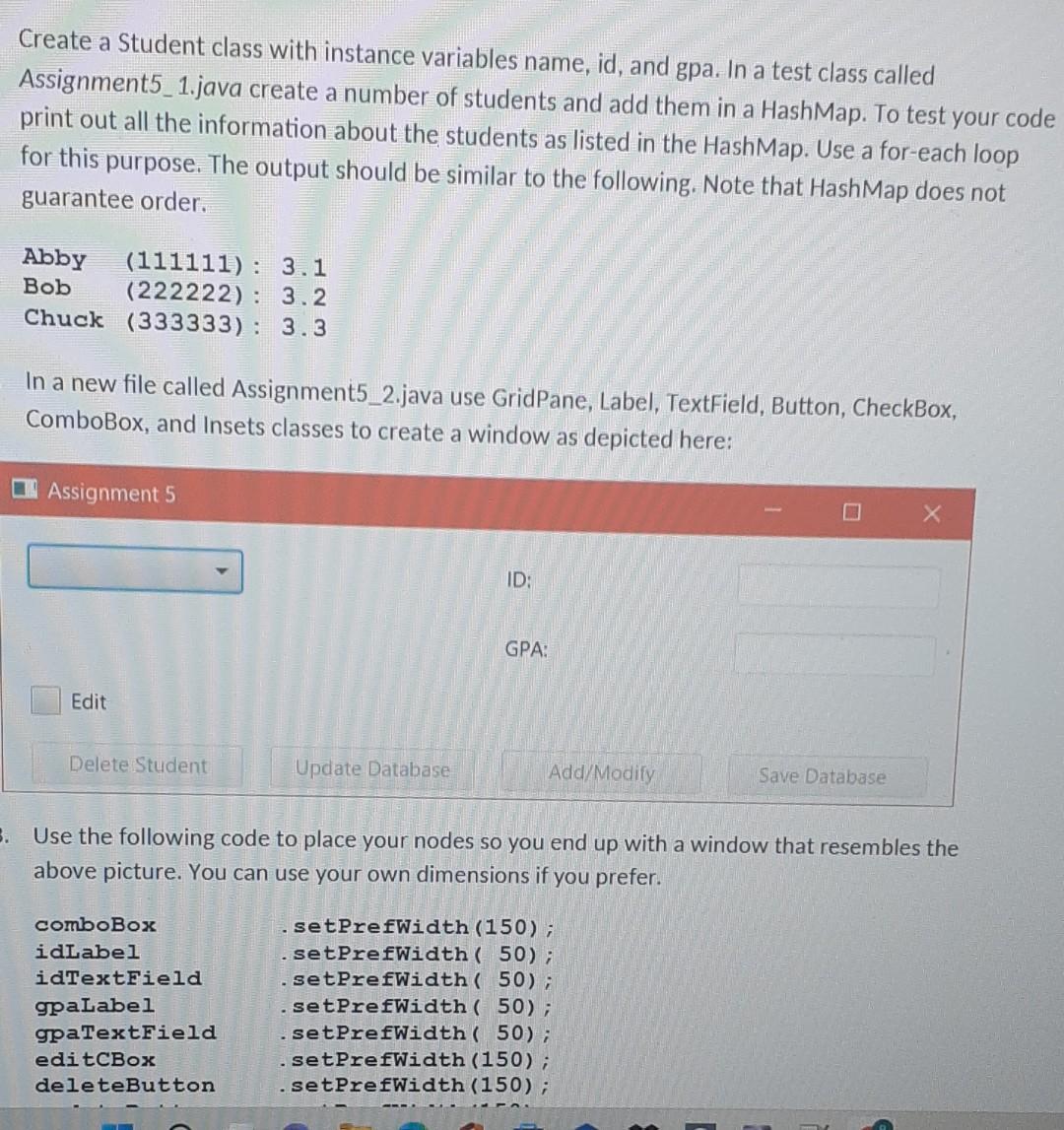 Solved need solution for assignment 6 with is continuation | Chegg.com
