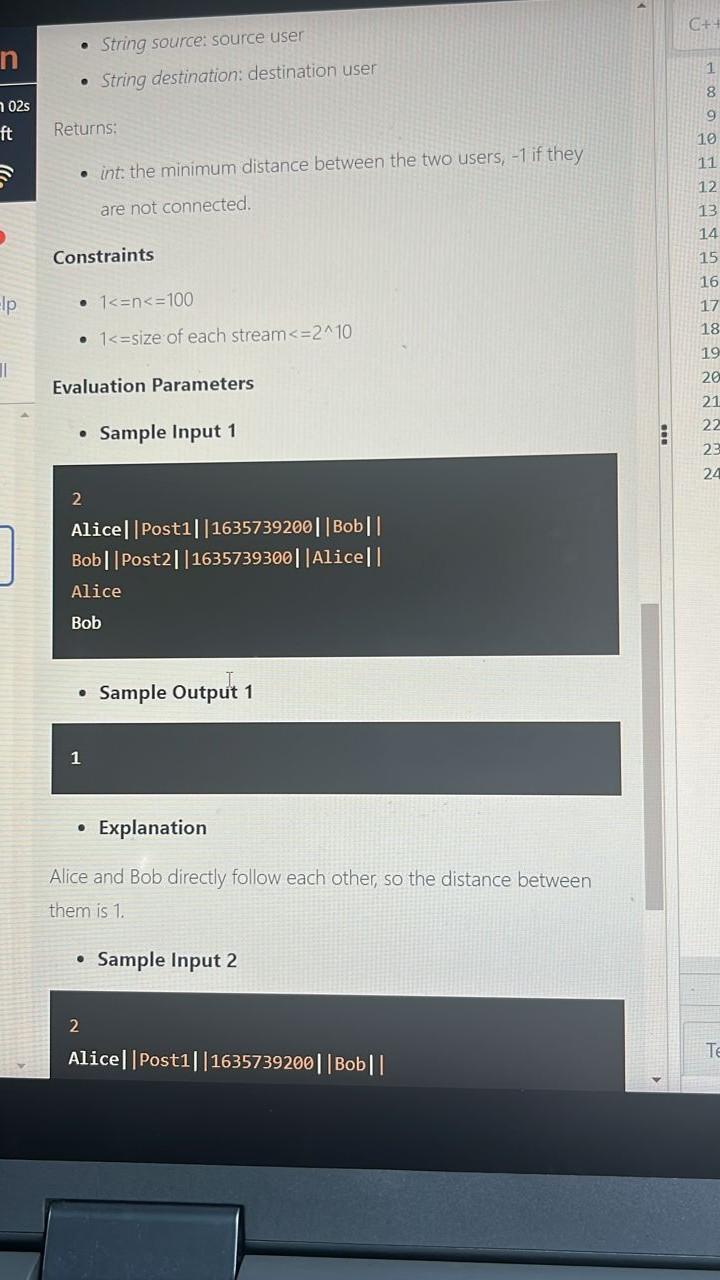 Solved Problem Statement You are given a real-time stream of | Chegg.com