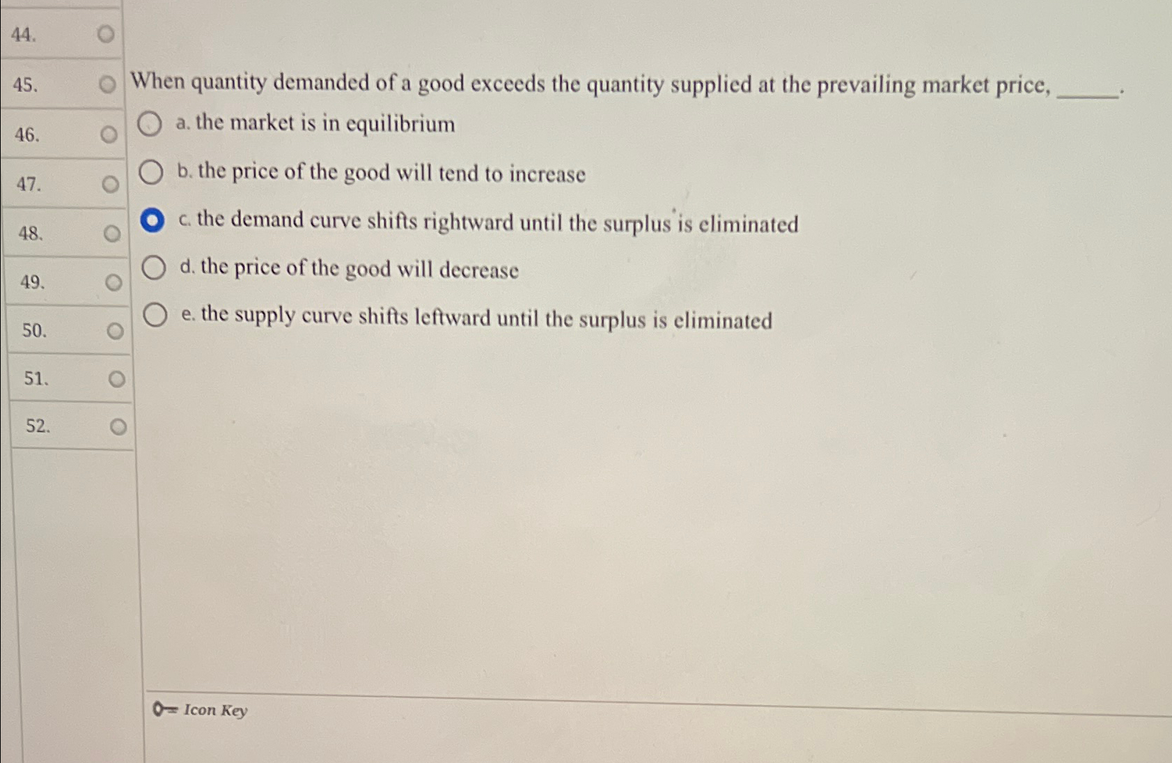 Solved When quantity demanded of a good exceeds the quantity | Chegg.com