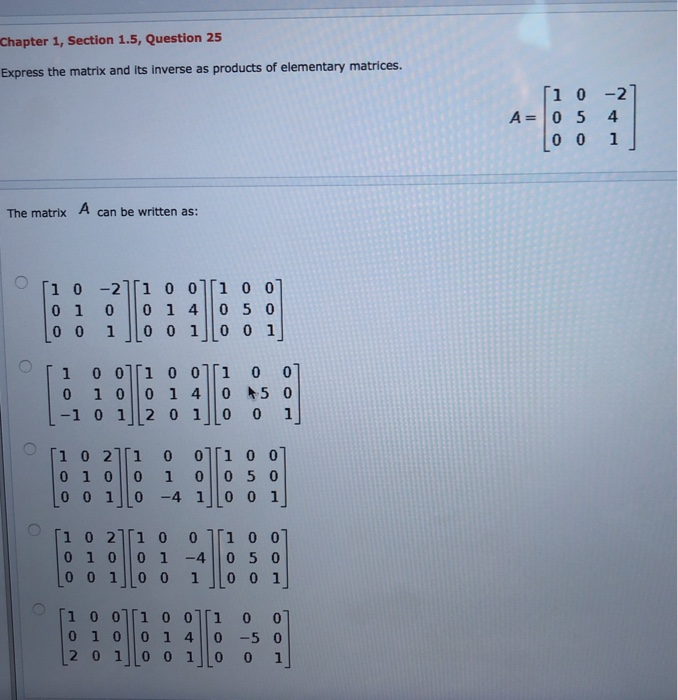 Solved Chapter 1, Section 1.5, Question 25 Express the | Chegg.com