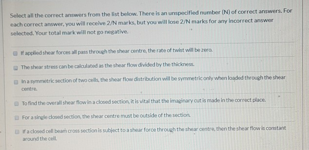 Solved Select all the correct answers from the list below. | Chegg.com