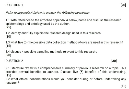 Question 1 70 Refer To Appendix A Below To Answer Chegg Com