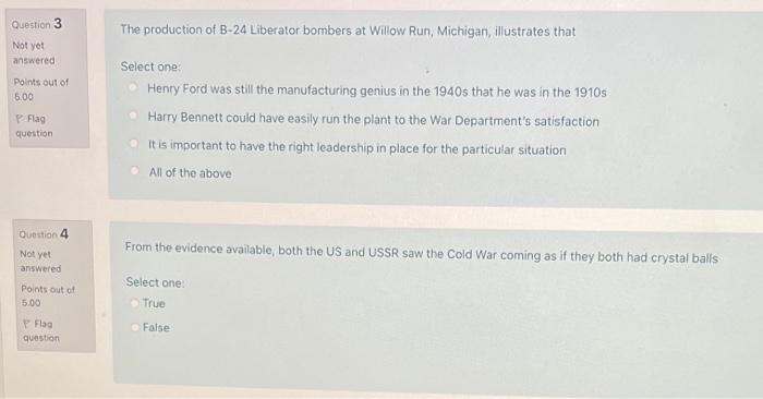 Solved Question 3 The Production Of B-24 Liberator Bombers | Chegg.com