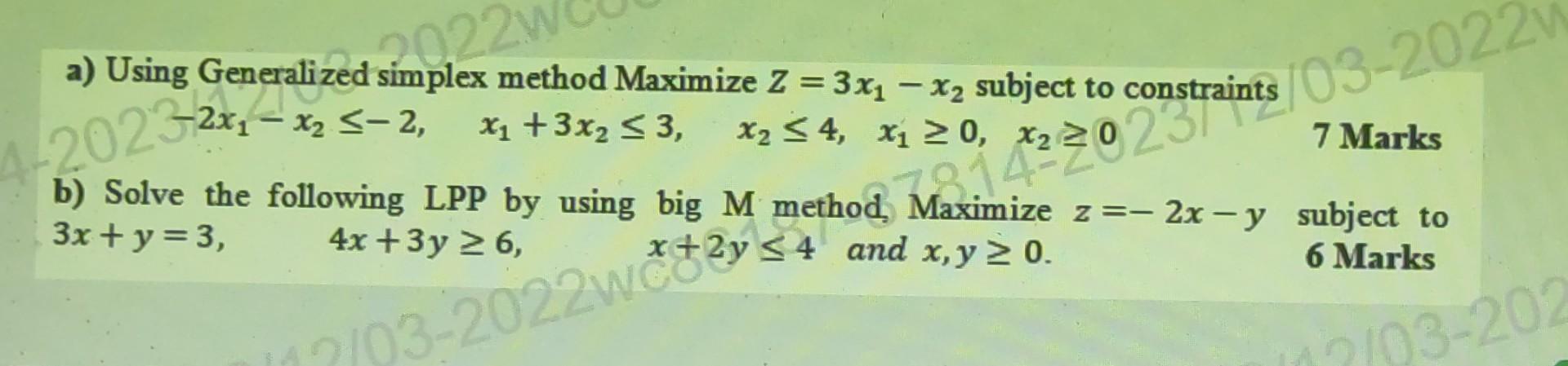 solved-a-using-generalized-simplex-method-maximize-z-3x1-x2-chegg