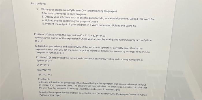 Solved Chapter 2 ﻿Lab Use Variables, and Arithmetic | Chegg.com