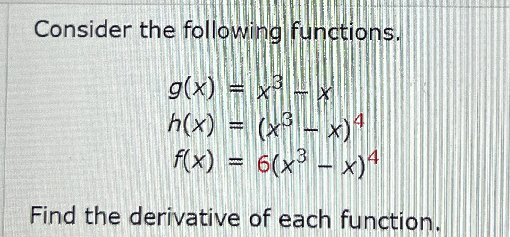 Solved Consider the following | Chegg.com