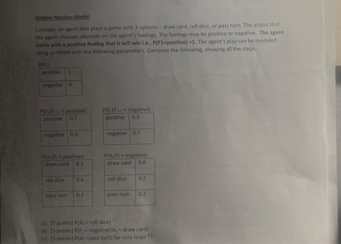 Solved Consider an agent that plays a game with 3 options- | Chegg.com