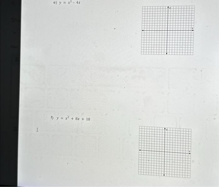 Solved IV. General and vertex form 7. Convert the following | Chegg.com