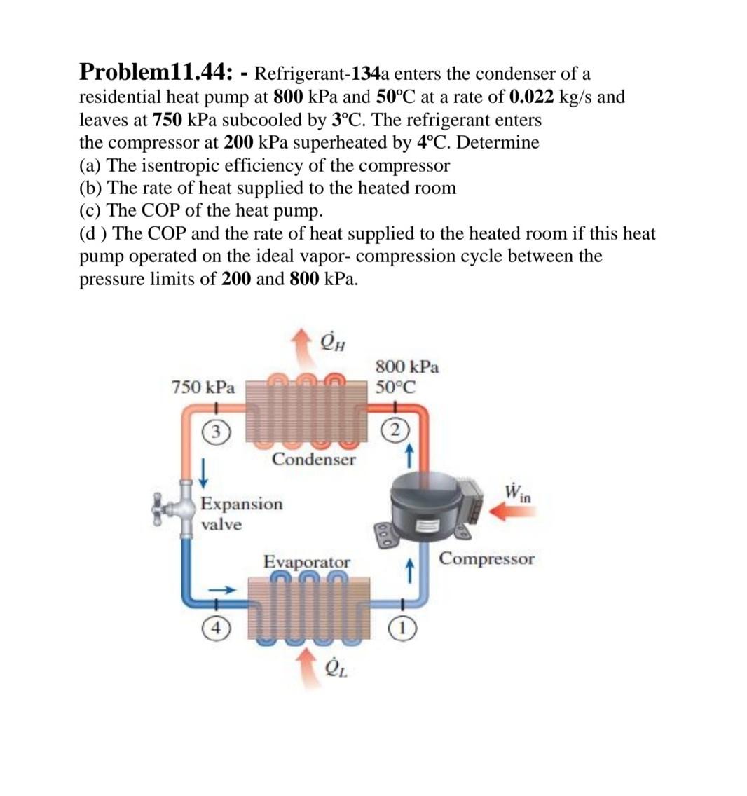 solved-problem11-44-refrigerant-134a-enters-the-condenser-chegg