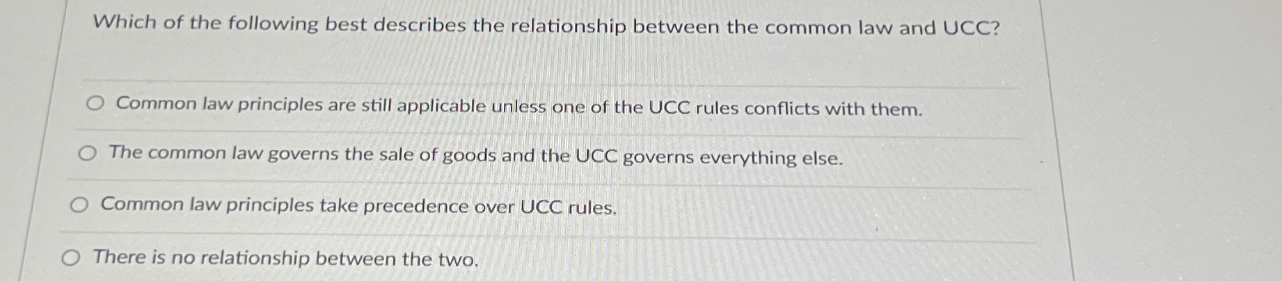Solved Which of the following best describes the | Chegg.com