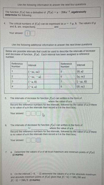 Solved Use the following information to answer the next four | Chegg.com