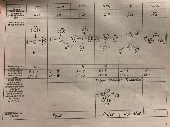 lewis structure brcl3