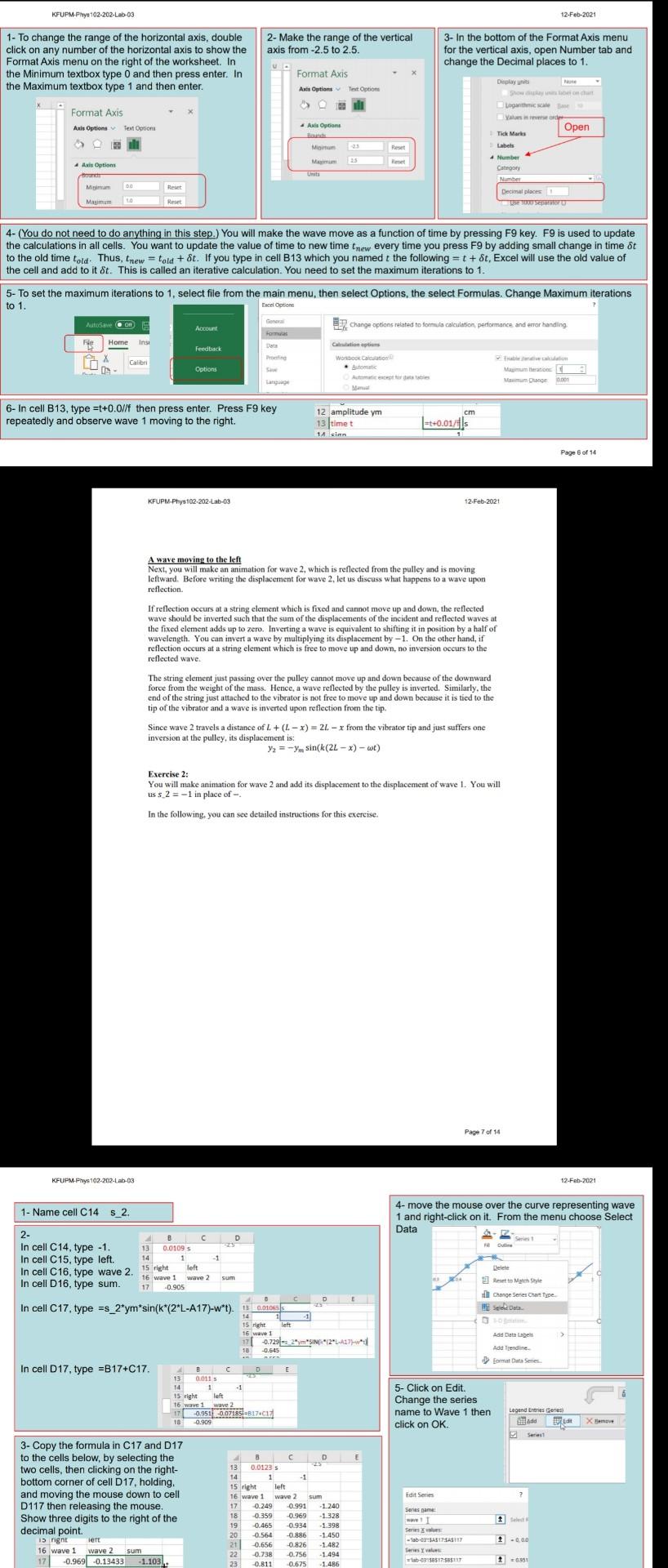 KFUPMPhys102202Lab03 12Feb2021 1/14 Lab 03