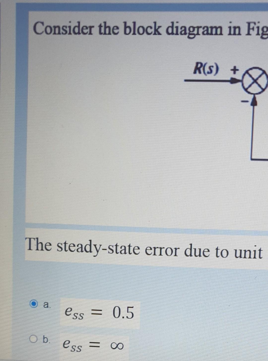 Solved Consider the block diagram in Fig.5 below: R(s) + | Chegg.com