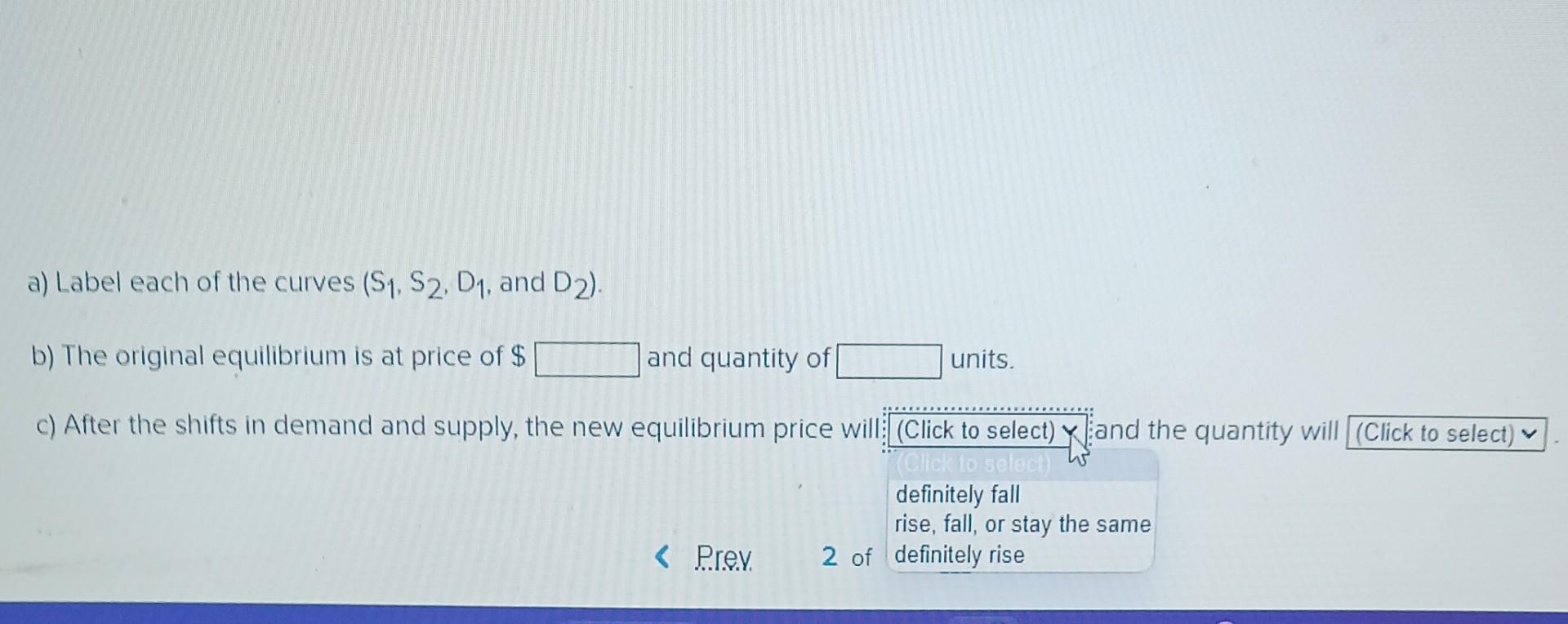 answered: price e d₂ quantity d do d₁ in the... Solved Instructions: Use the graphing tools ', D2 ', and ', | Chegg.com