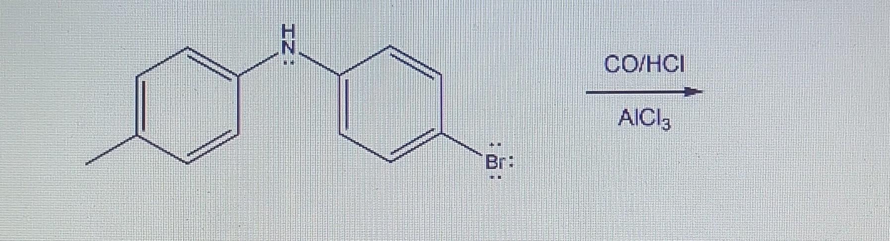 Solved AlCl3CO/HCl= | Chegg.com