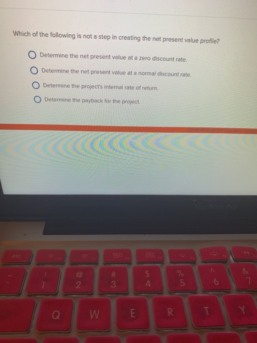 Solved Which of the following is not a step in creating the | Chegg.com