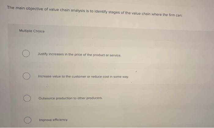 solved-the-main-objective-of-value-chain-analysis-is-to-chegg