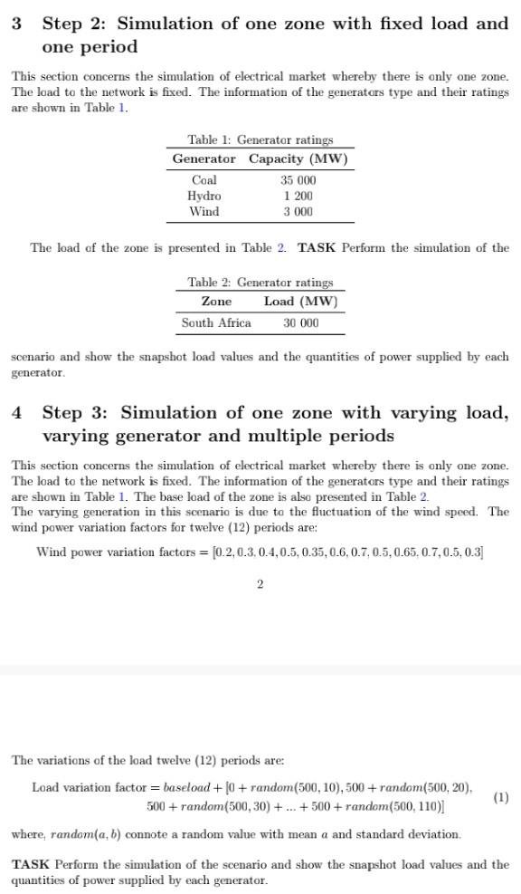 Solved 3 Step 2: Simulation of one zone with fixed load and | Chegg.com