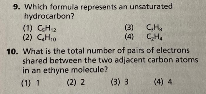 Solved 1. Which element is present in all organic compounds