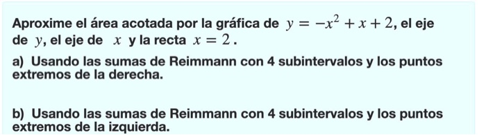 Aproxime El Area Acotada Por La Grafica De Y X Chegg Com