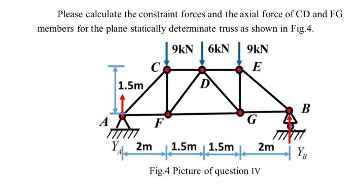 Solved Please calculate the constraint forces and the axial | Chegg.com