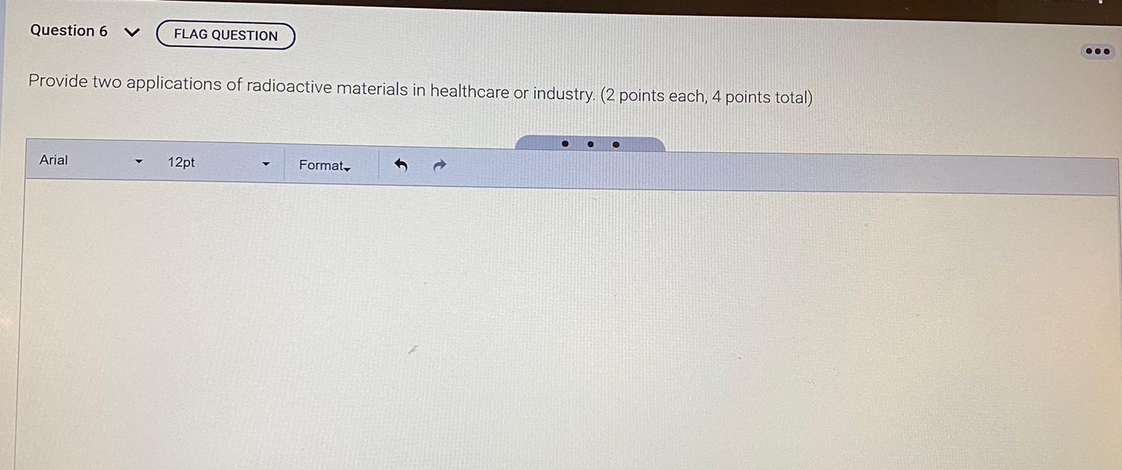 Solved Provide two applications of radioactive materials in
