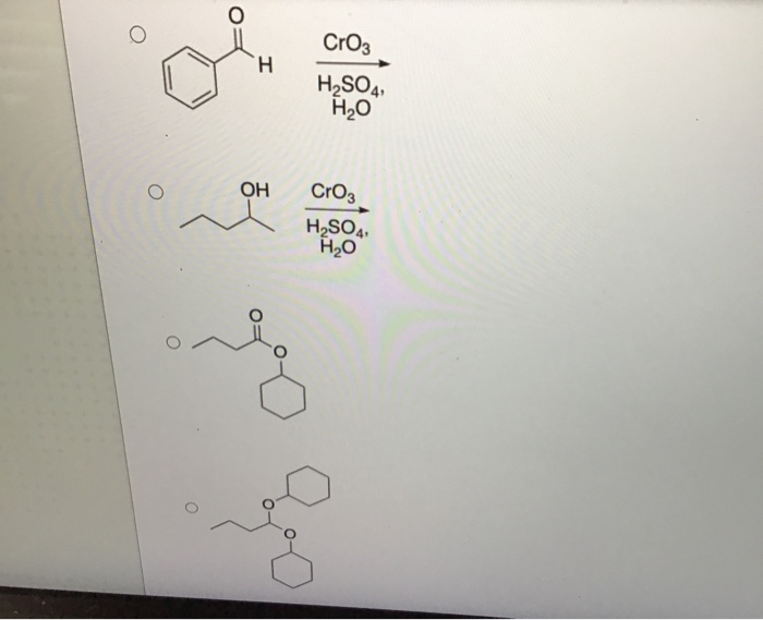 Solved Question 33 What Is The Organic Product Of The Chegg