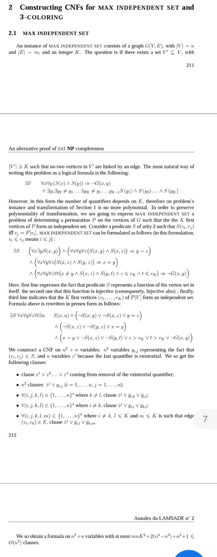 Explain How To Covert A K Independent Set Problem Chegg Com