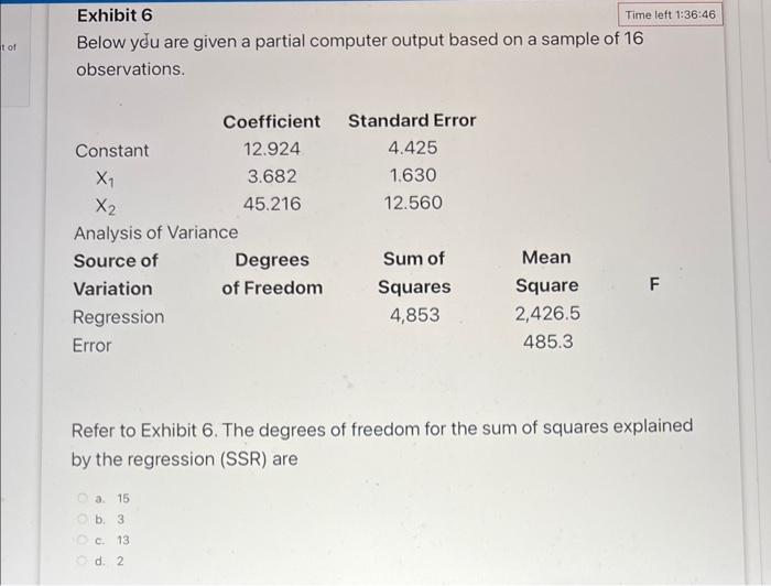 solved-exhibit-6-below-you-are-given-a-partial-computer-chegg