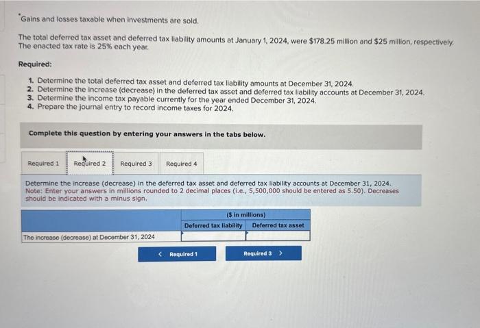 Solved Corning-Howell reported taxable income in 2024 of | Chegg.com