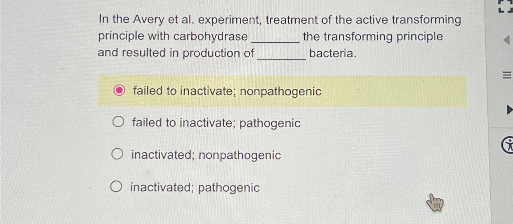 avery et al experiment byju's